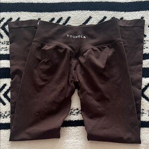 YoungLA curve brown Leggings